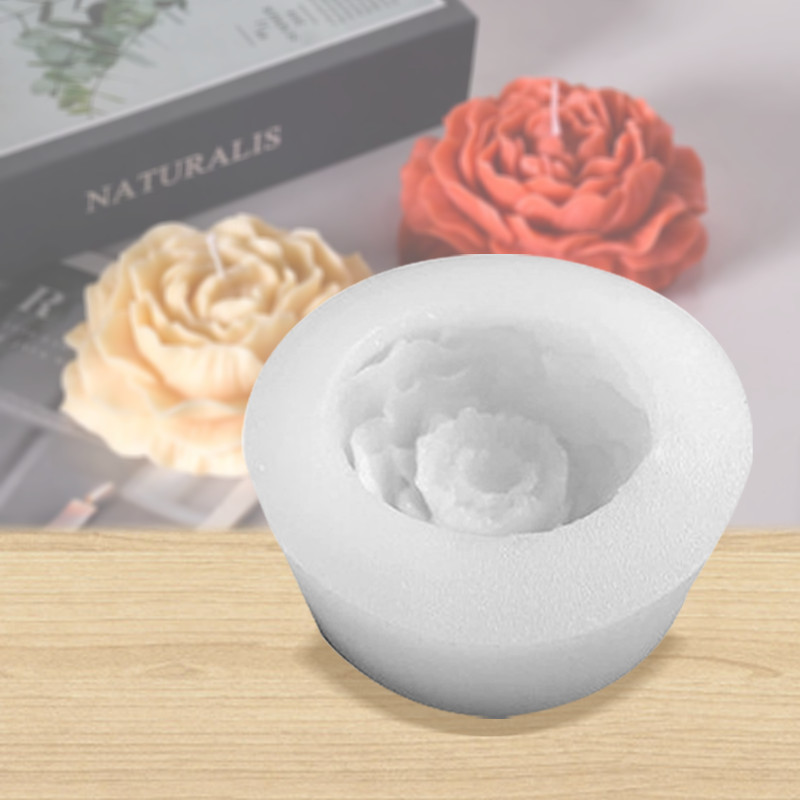 Cetakan Silikon 3d Silikon Bunga Cetakan Penyebar Aroma DIY Melati Cetakan Puding Bunga Cetakan Jell