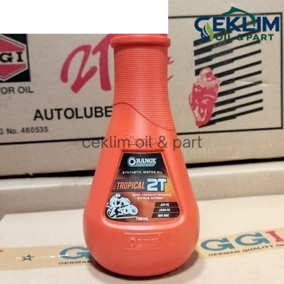 OLI 2T / OLI SAMPING MOTOR 2 TAK QRANGE / ORANGE 2T TROPICAL 700 ML