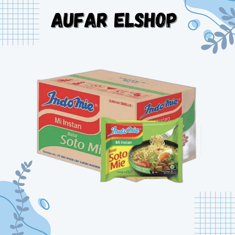 

INDOMIE SOTO MIE 1 KARTON ISI 40 PCS