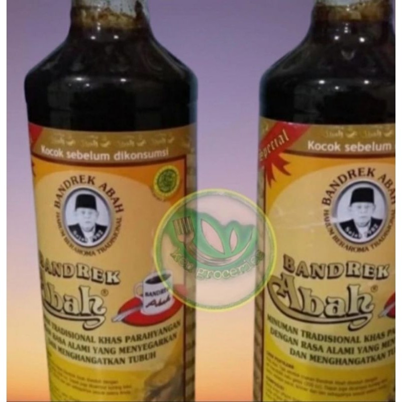 

Bandrek Abah 750ml / Bandrek Abah Khas Ciwidey