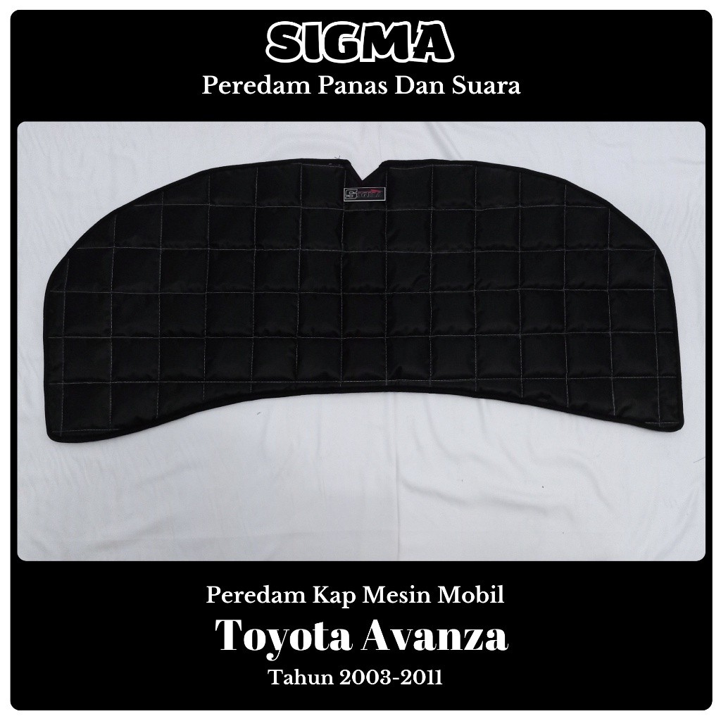 Ekslusiv Peredam Kap Mesin Mobil Toyota Avanza Tahun 2003 2004 2005 2006 2007 2008 2009 2010 2011