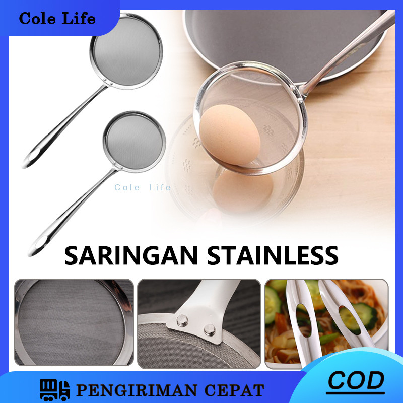 Saringan Stainless/saringan Minyak Halus Stainless Steel Tebal/saringan Minyak