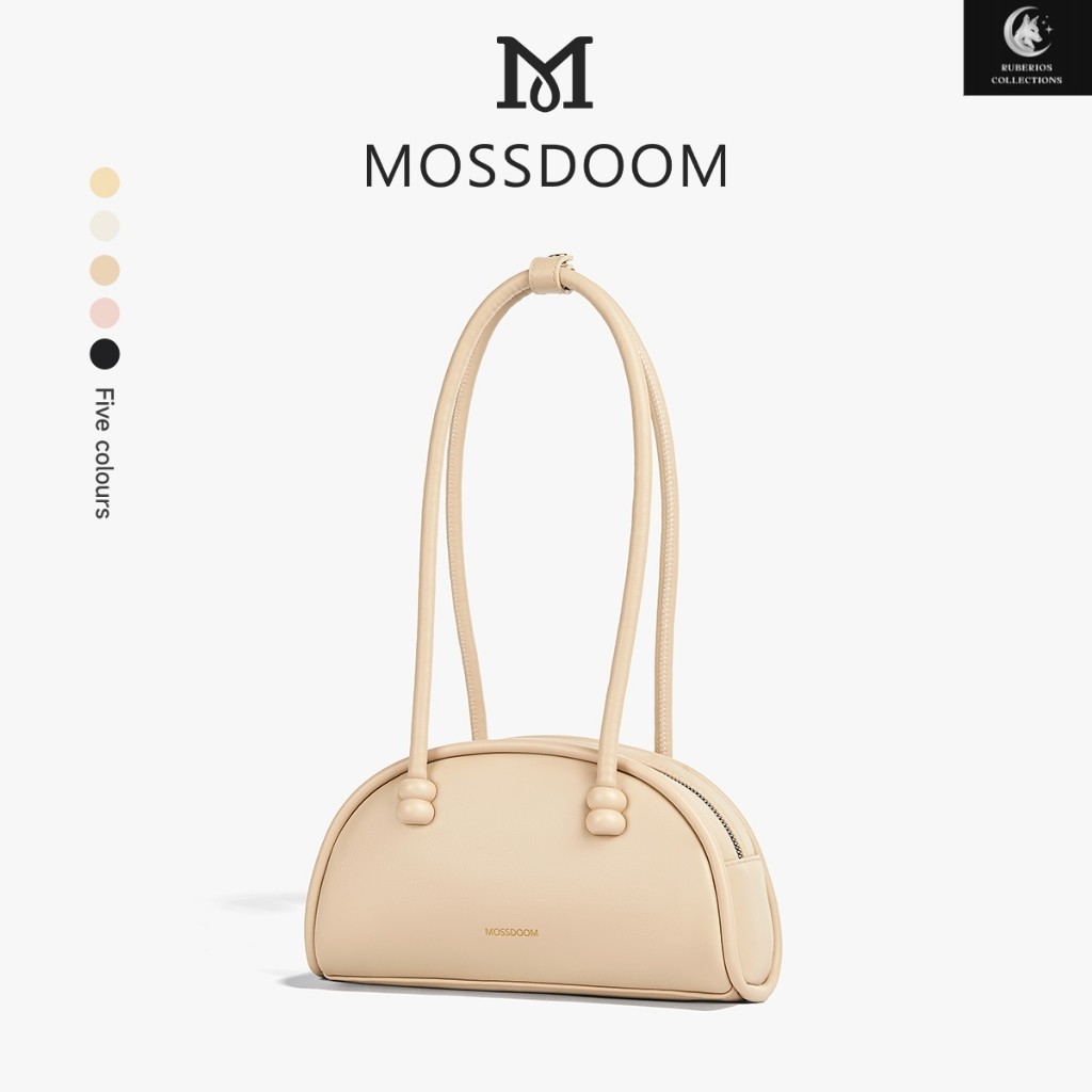 MOSSDOOM Tas Wanita Fiore Bag Tas Shoulder Bag Cute Tas Bahu Mode Sederhana