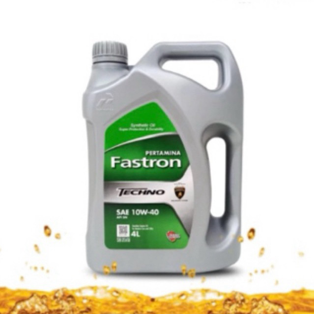 Oli Fastron Techno 4 Liter 10W-40  Oli Pertamina Fastron 4000ml