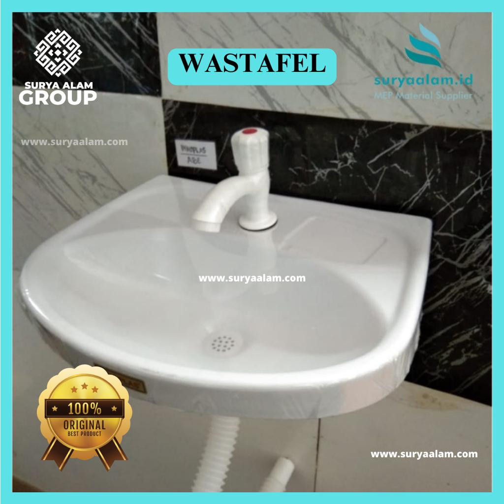 Wastafel Plastik 1 Set Lengkap Merek Innoplas Wastafel Cuci Tangan