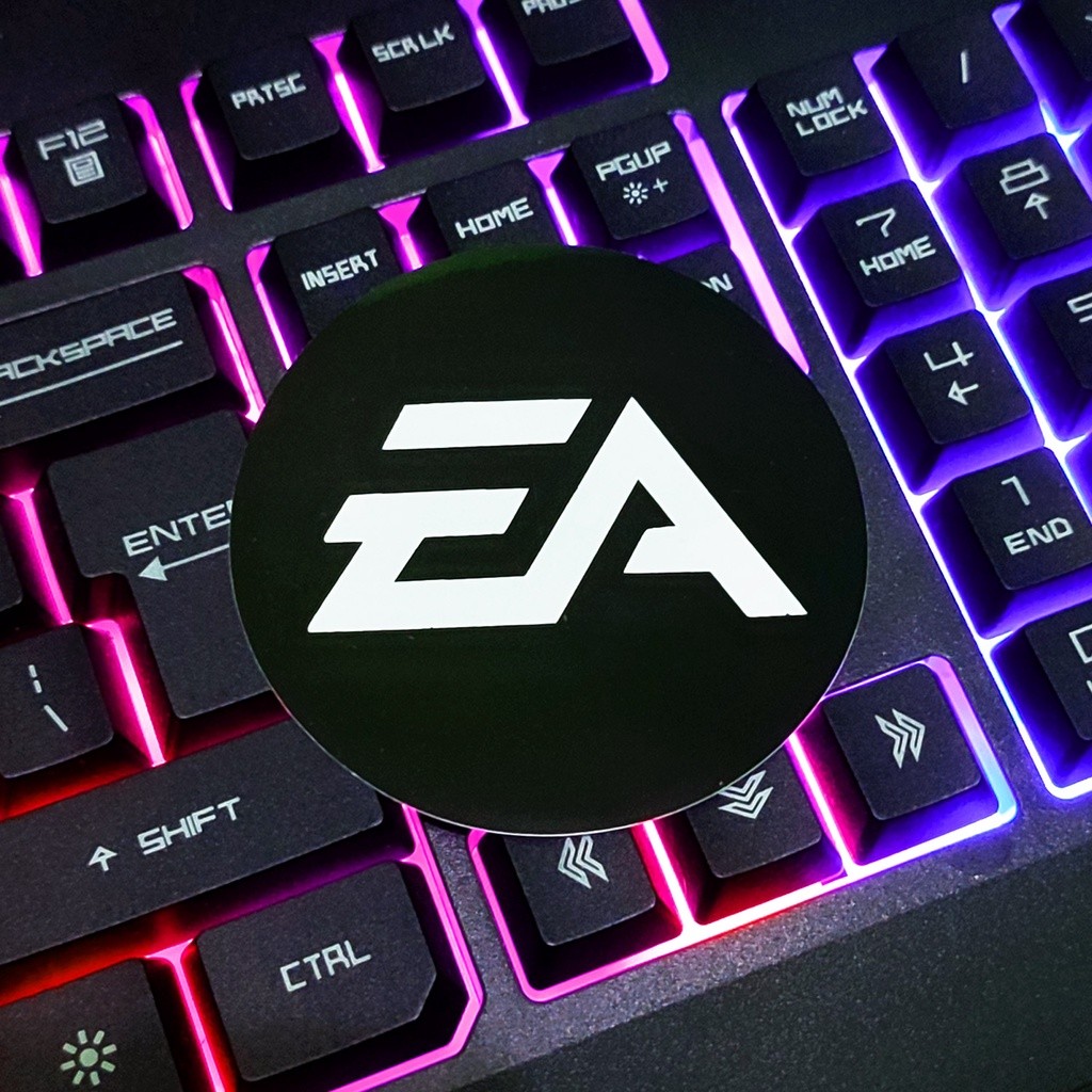 

Stiker Aesthetic EA SPORT Sticker Vinyl Laptop Waterproof DIY HP motor helm mobil ipad tablet