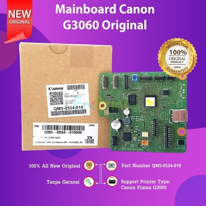 FixPrint Board Canon G2020 G3020 Mainboard G3060 G1020 New Original