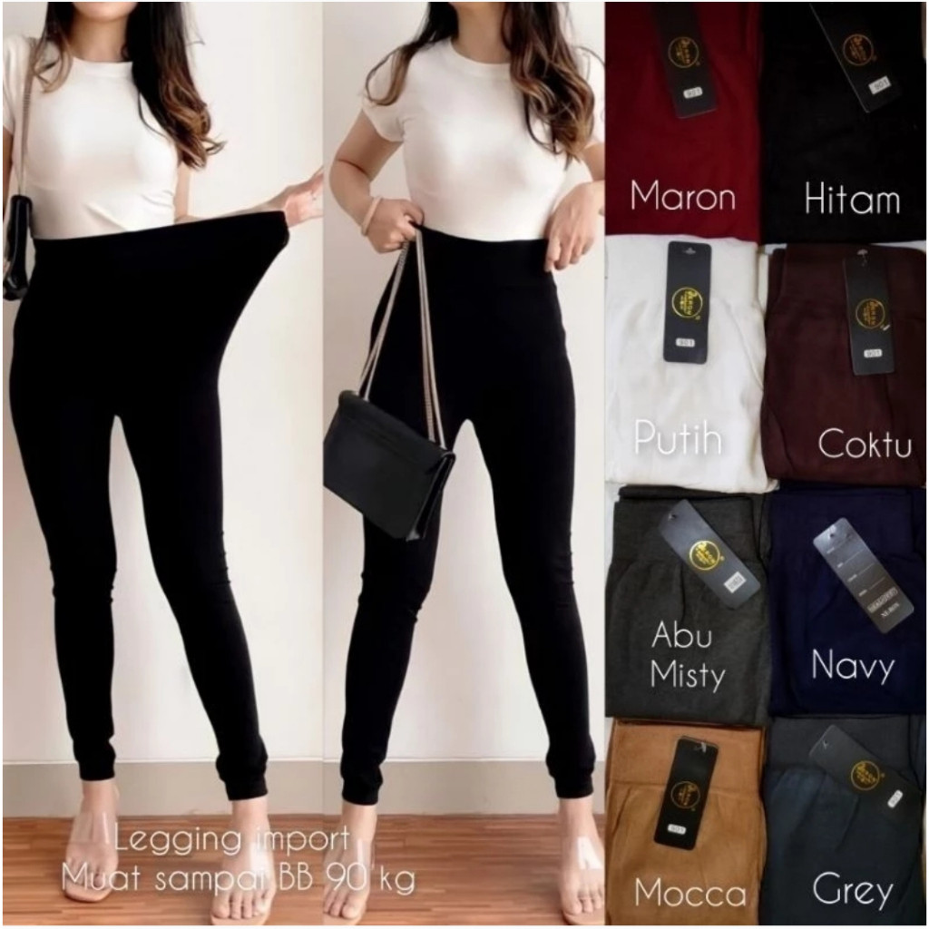 NERON LEGGING IMPORT LEGGING BY NERON BAHAN TEBAL PREMIUM