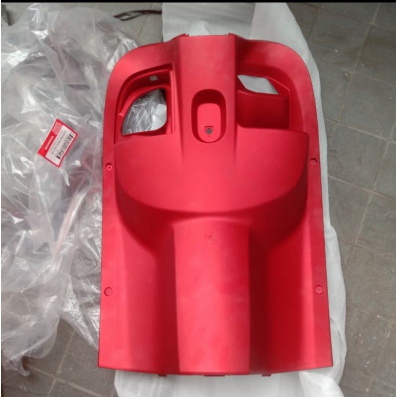cover inner leksil cover dasbor cover inner leg shield new scoopy fi 2019 K93 merah doff velg ring 1