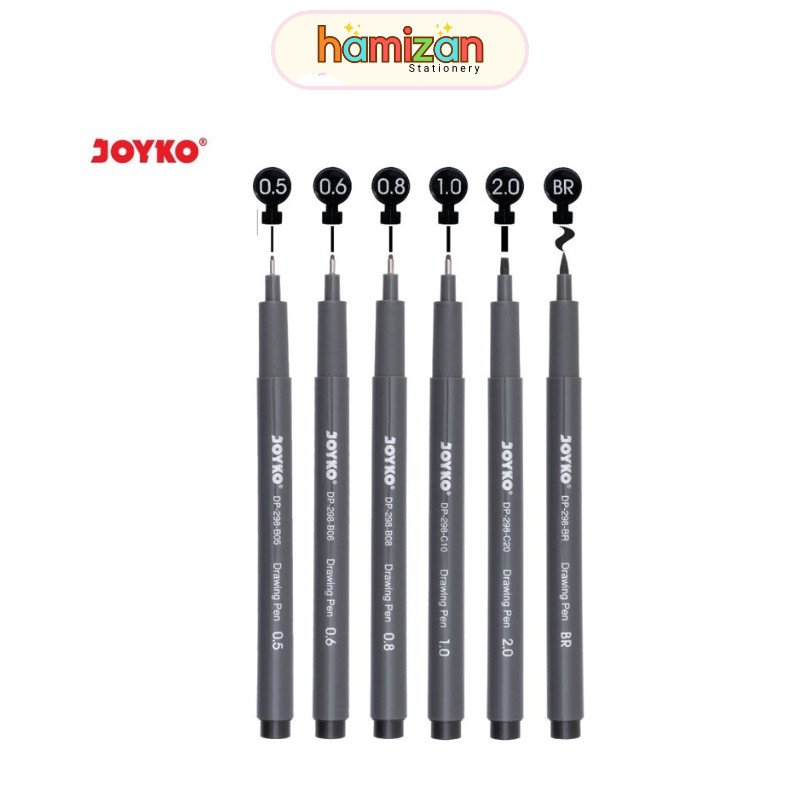 

( 1 pcs ) Drawing Kaligrafi Pen Joyko DP-298 Dp298 Joyko Murah Berkualits
