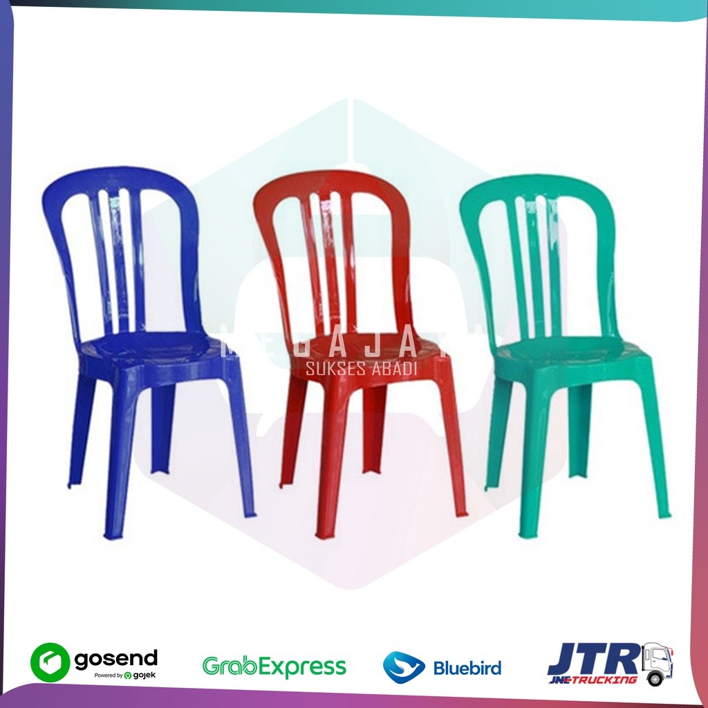 NAPOLLY 101 | BIRU | MERAH | HIJAU | kursi plastik napolly 101 | kursi napolly 101 | kursi kondangan