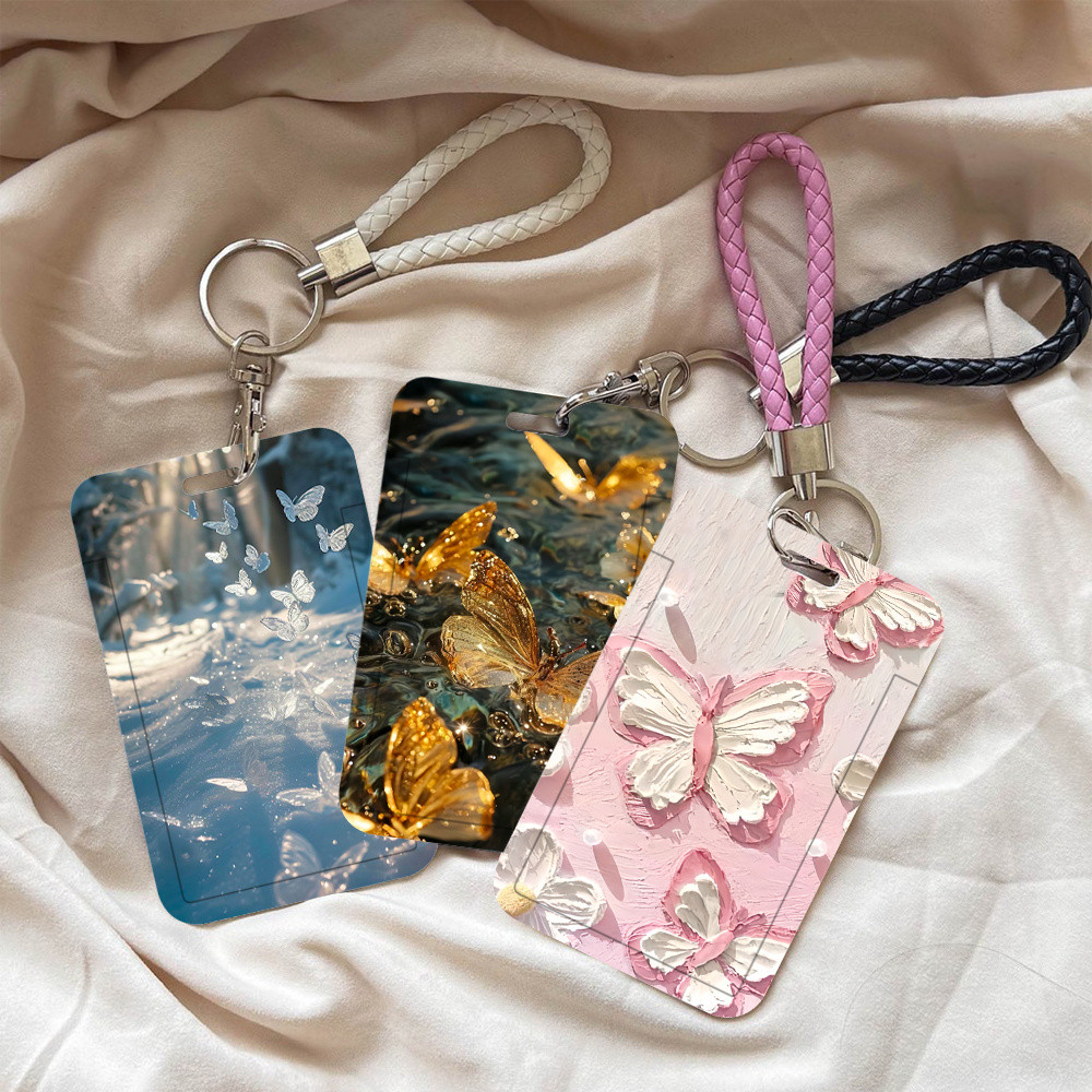 

ID CARD HOLDER MOTIF Winter Butterfly PHOTOCARD PHOTO CARD