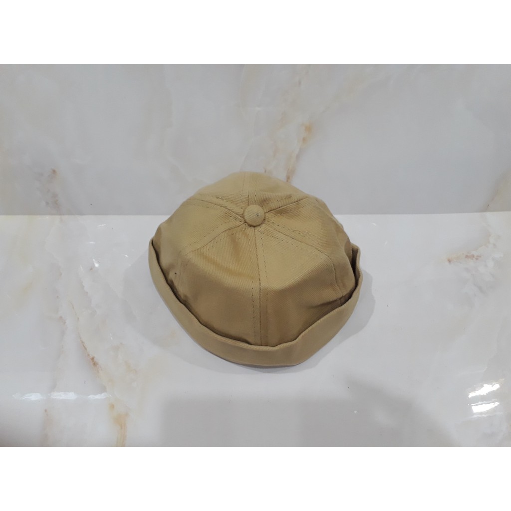 TOPI MIKI HAT CORDUROY / PECI MIKI HAT / DOCKER CAP / PECI UAS HITAM MERAH MARUN PUTIH CREAM COKLAT 