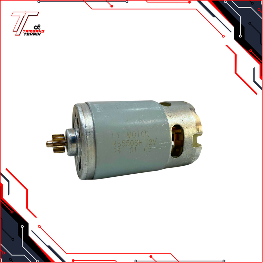 DINAMO / MOTOR MESIN BOR CORDLESS BOR BATERAI 330 / 330 SET DC 12V NRT-PRO