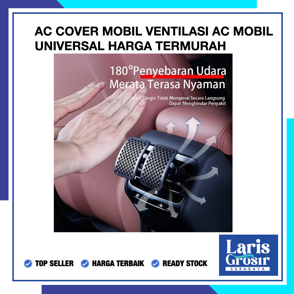 Reflektor Angin AC Mobil Penyekat Filter Udara Mengubah Arah Outlet Udara Mobil Air Vent Aksesoris W