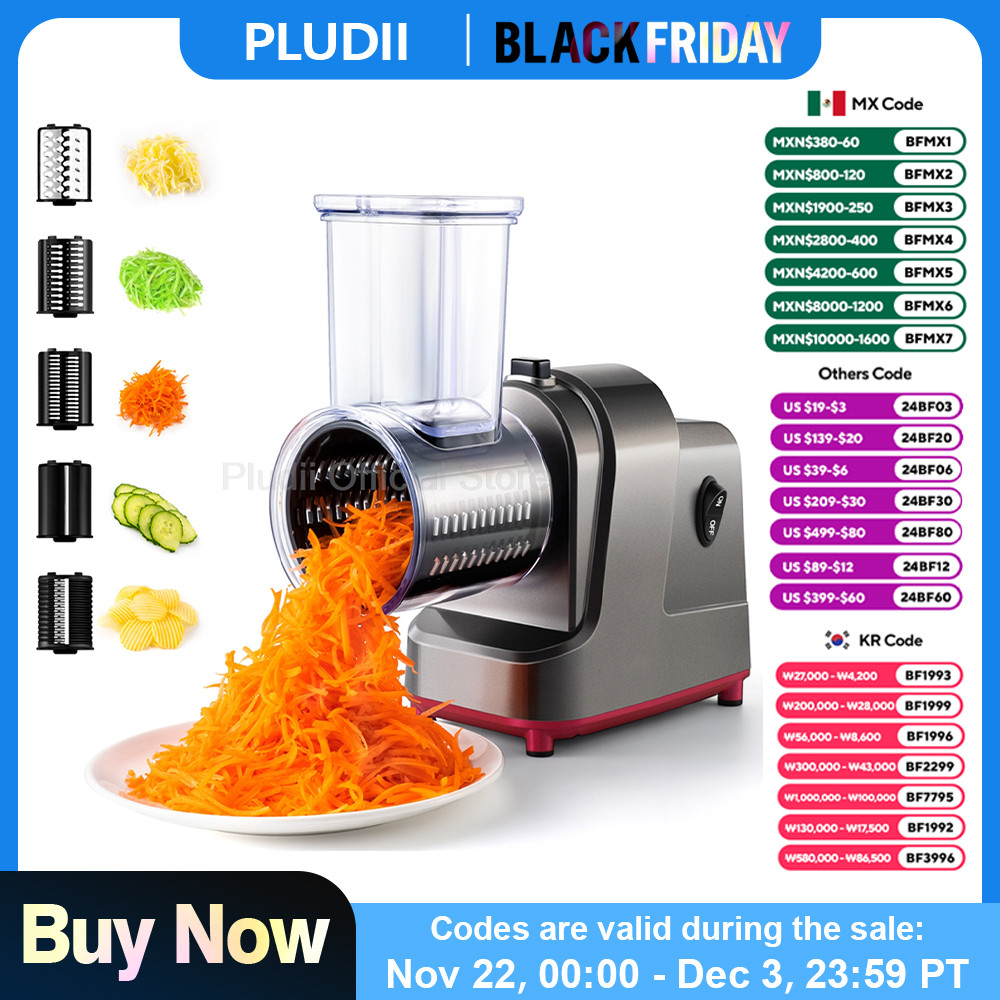 Electric Multifunctional Vegetable Slicer Home Vegetable Cutter God Commercial Automatic Potato Shre