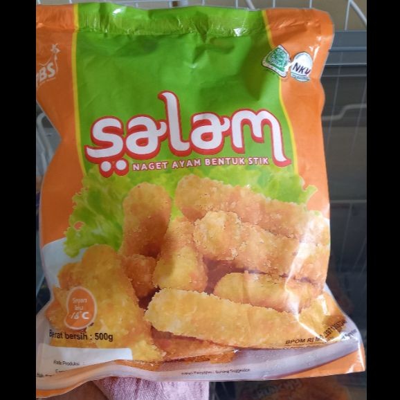 

Salam Nugget Ayam Bentuk Stick 500gr