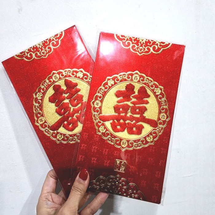 

Angpao Jumbo Besar Ampao Sangjit Murah Imlek Kado Parcel Tahun Baru - JUMBO W001-1