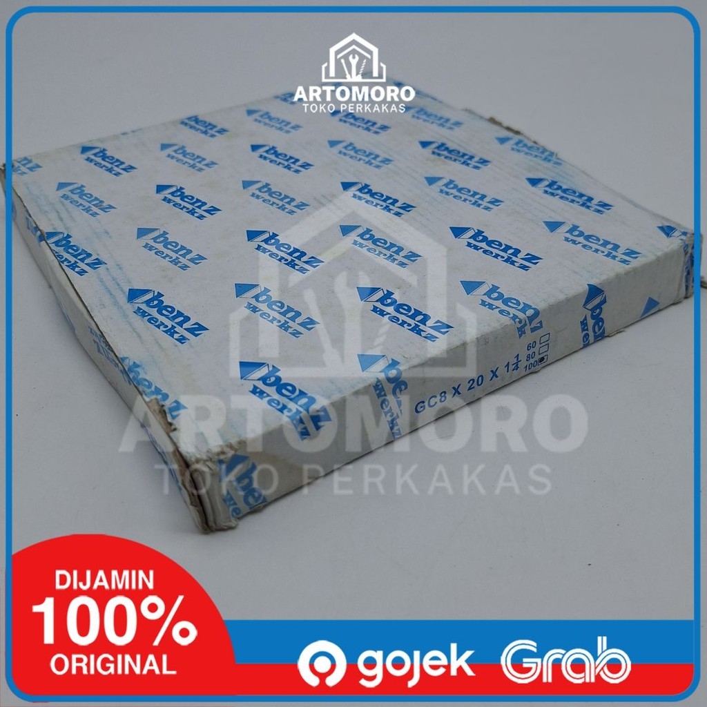 Batu Gerinda Duduk Hijau Grit100