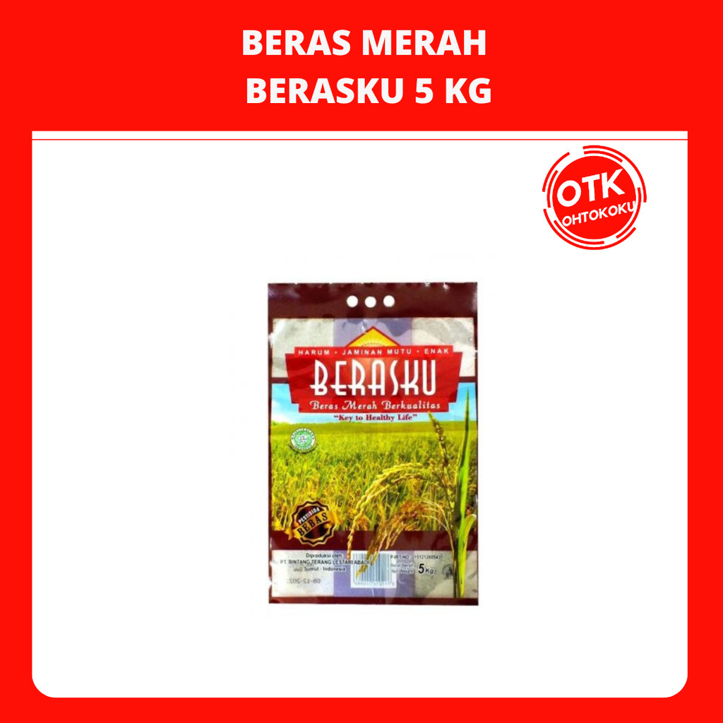 

BERASKU BERAS MERAH BERKUALITAS 5 KG