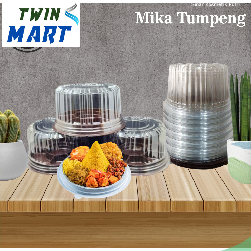 

[10pcs] Mika Tumpeng Mini / Mika Tumpeng Sekat / Mika Tumpeng Polos/ Harga per 10Biji