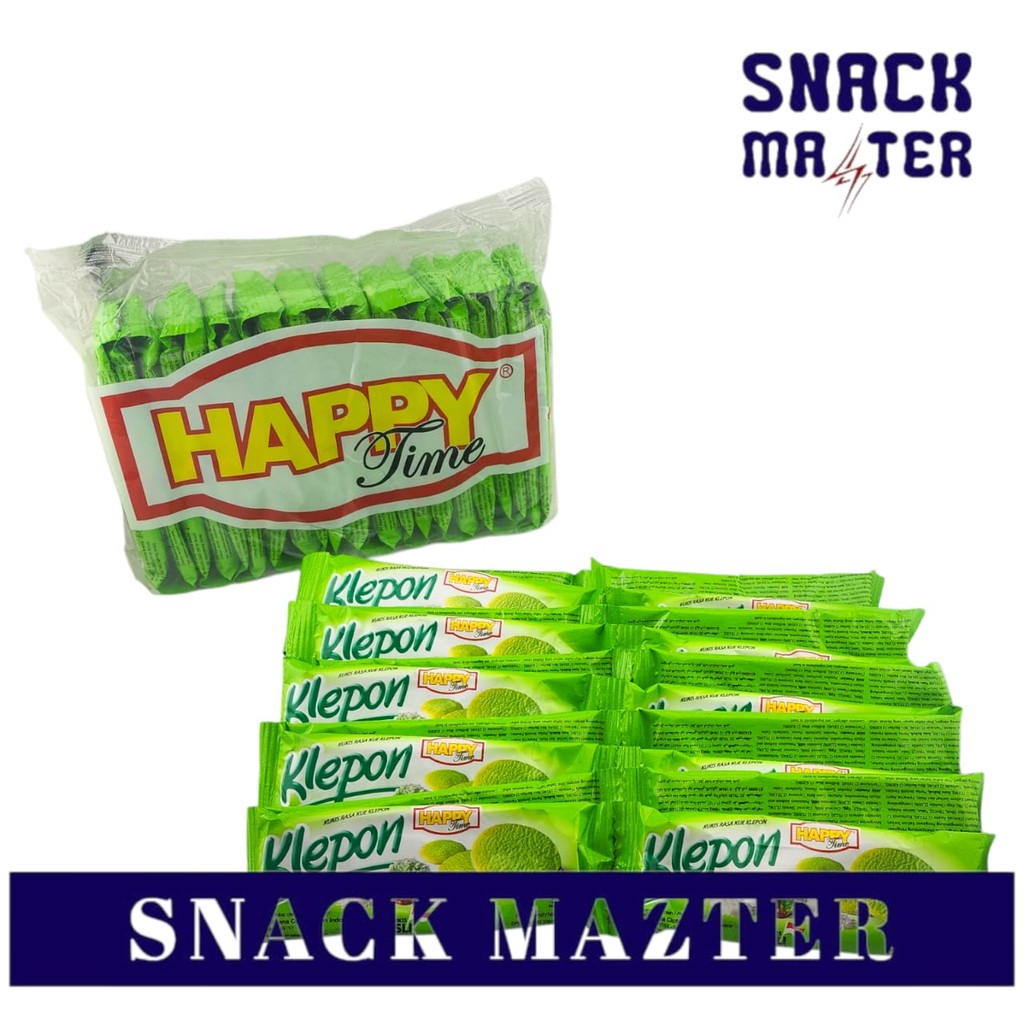 

Happy time Klepon - Netto 20 bks x