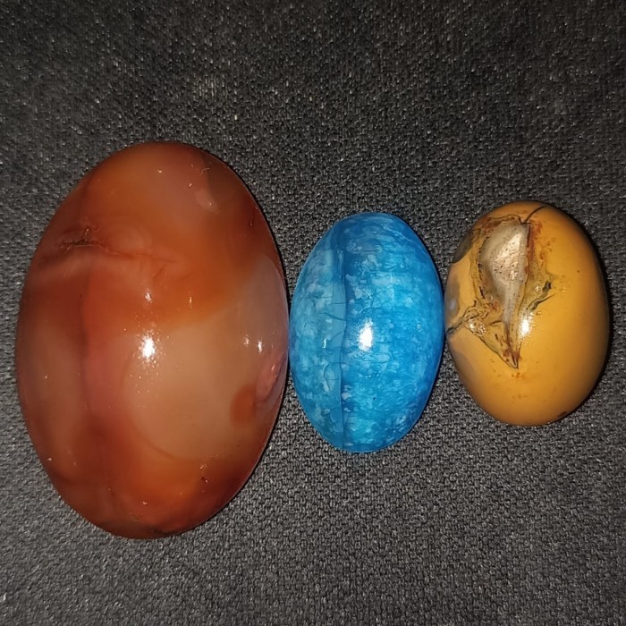 Paket Nomor 11 Natural Batu Akik Motif Gambar Unik Antik Bukan Cincin Perak Emas Bacan Pirus Kecubun