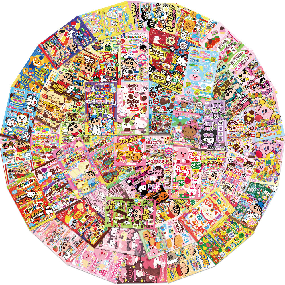 

50PCS New Cartoon Collection of Cute Cartoon Image Sealing Stickers Packaging Hand Curtain Stickers Decorative Materials
