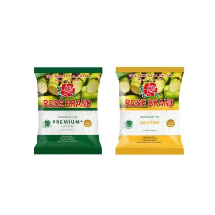 

[MJ] Gula Pasir Kristal Premium Rose Brand 1kg JJ015