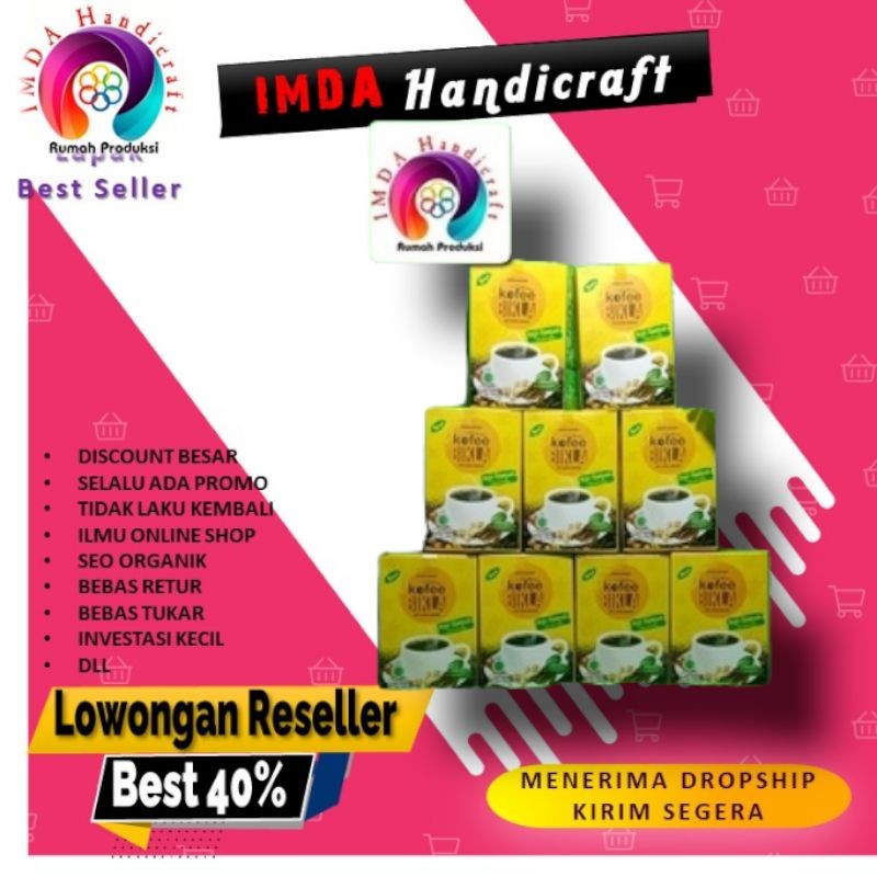

IMRON PRIBADI KOPI BIKLA KOPI REMPAH Kopi Herbal Alami PAKET 9 PCS BOX 20 SACET