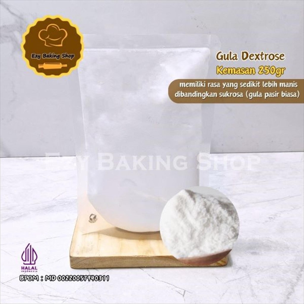 

Tepung Gula Dextrose 250gr - Gula Dingin / Gula Tabur Donat