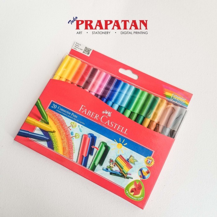 

[New Arrival] Faber Castell 20 Connector Pen / Colourful Connector Markers