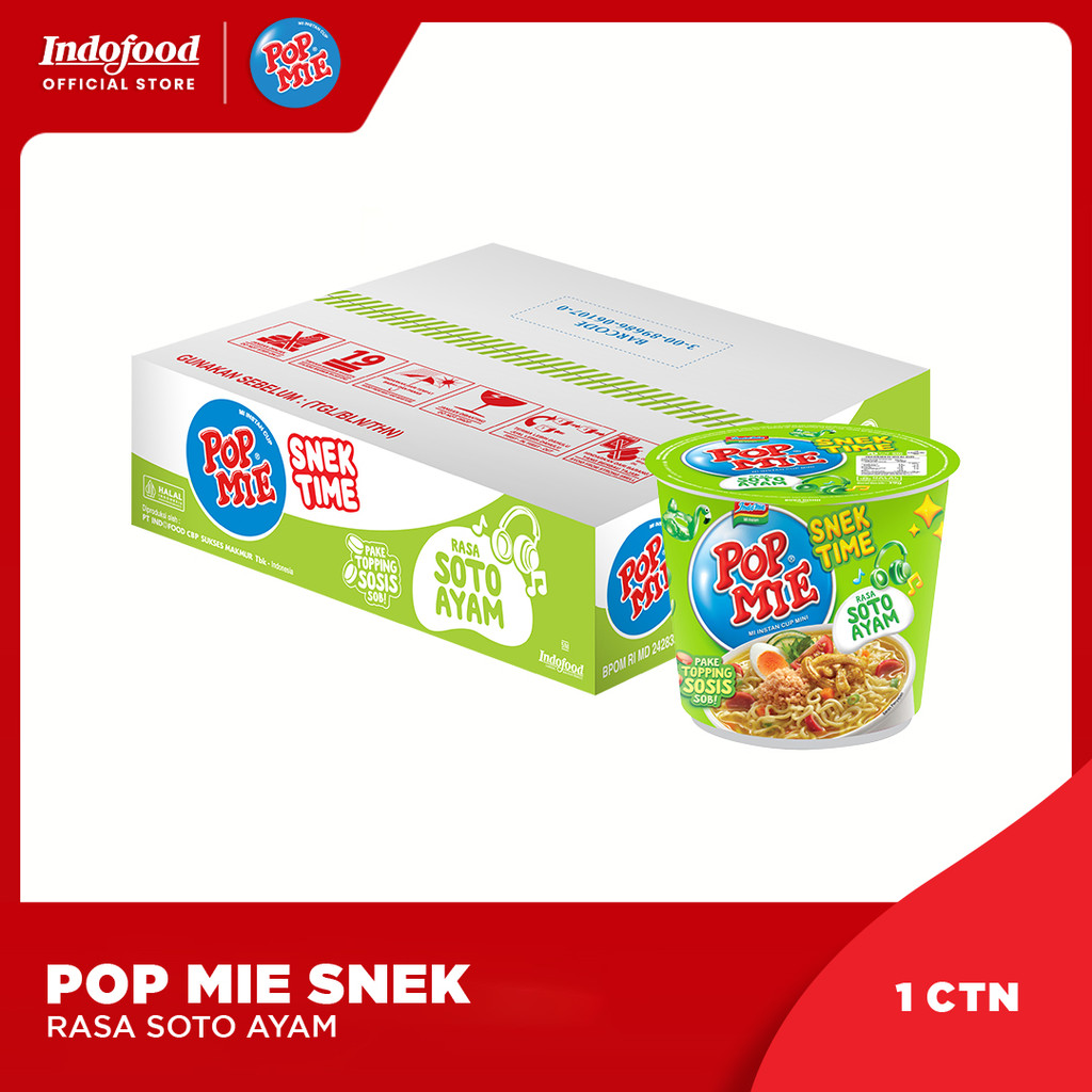 

CTN - Pop Mie Snek Soto 39 Gr