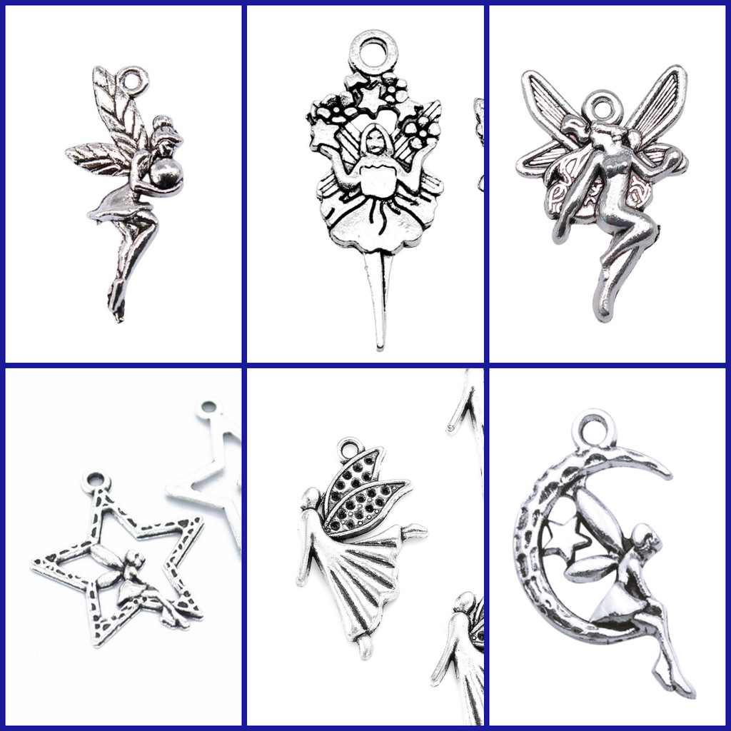 1 pcs Charm Liontin Pendant Aksesoris Besi - SERI FAIRY PERI