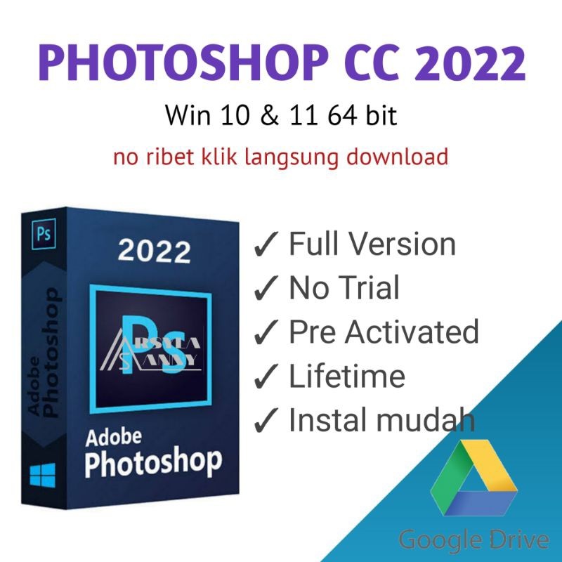 Win PhotoSHOP CC 2022 Pre Activated 64 Bit