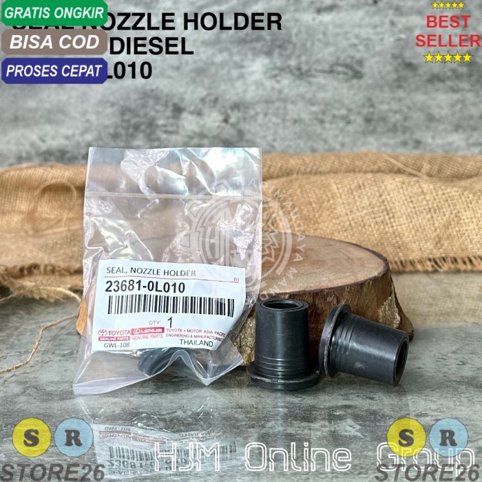 (TAP) SEAL NOZZLE HOLDER INJECTOR KARET INNOVA FORTUNER HILUX DIESEL 1KD 2KD