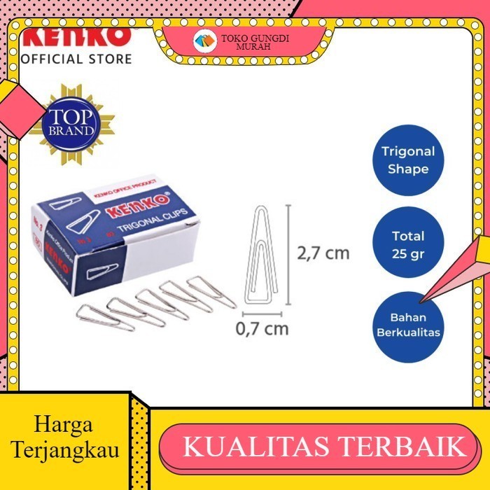 

Paper Clip Triagonal Kenko No.03