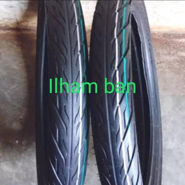 Sepasang ban seken untuk motor bebek ukuran 70/90 80/90 ring 17 merek IRC