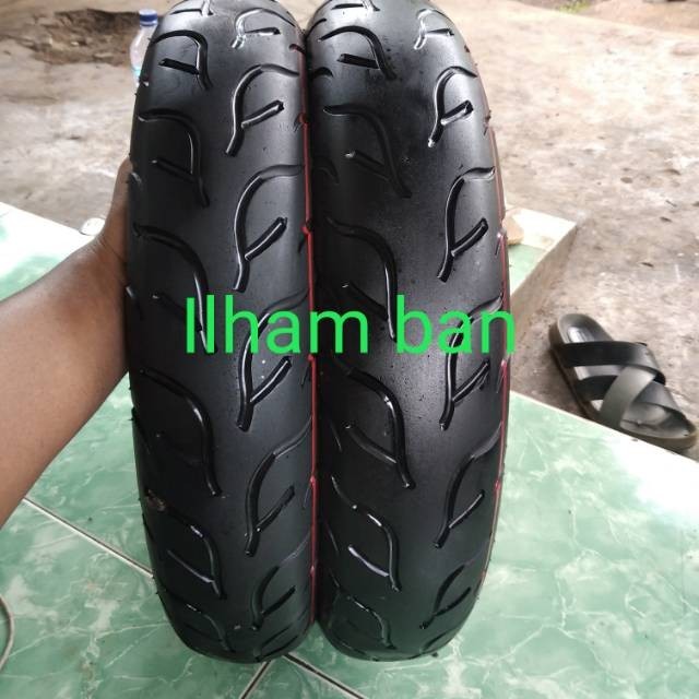 Sepasang ban seken FDR RODRES, ukuran 90/80 90/80 ring 14,