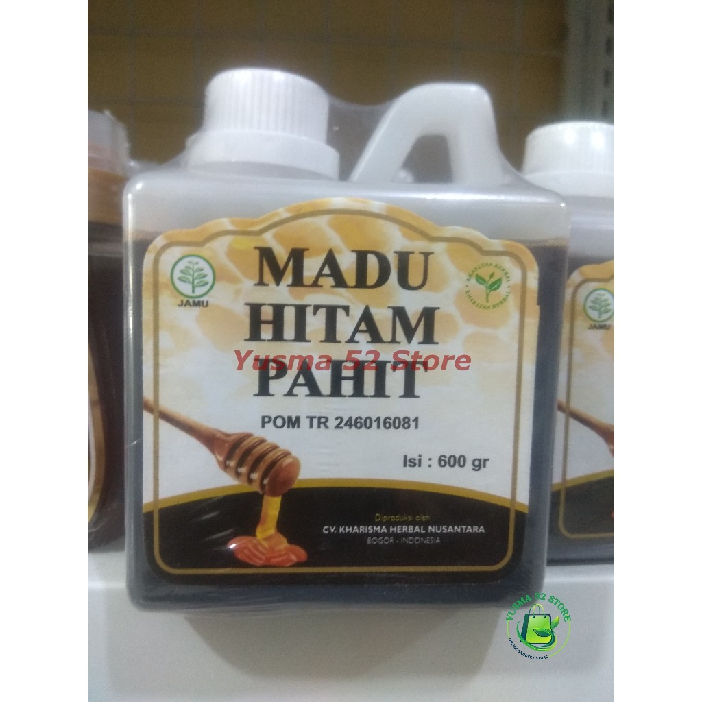 

Madu Hitam Pahit Premium 600gr Kharisma