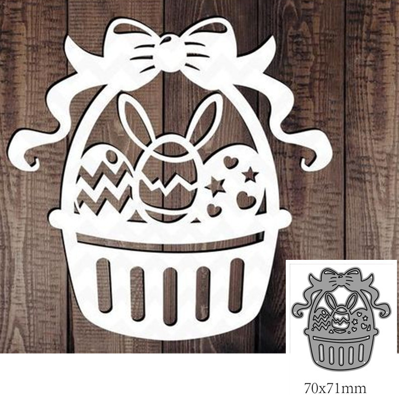 

Metal Cutting Dies Cut Mold Easter egg Decoration Scrapbook Paper Craft Knife Mould Blade Punch Stencils