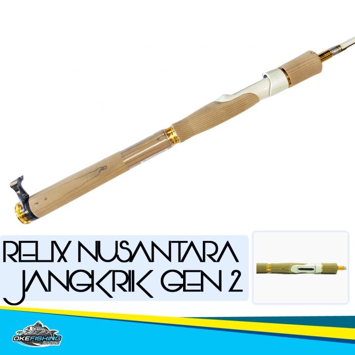 Joran Pancing Relix Nusantara Jangkrik Gen 2 Top Hollow - 165 6-14