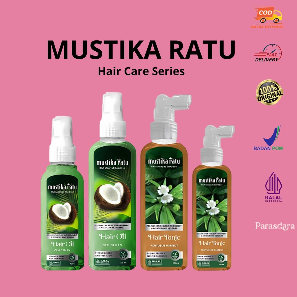 Mustika Ratu Hair Care Series