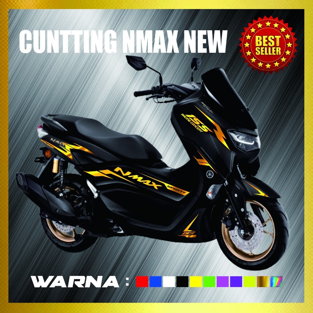 Cutting Sticker Nmax 155 New 2022 Striping Nmax Baru