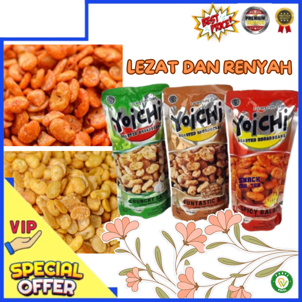 

Yoichi Camilan Kacang Koro Kupas Pedas Manis Cemilan Kacang Koro Bawang Aneka Camilan Ringan Lebaran