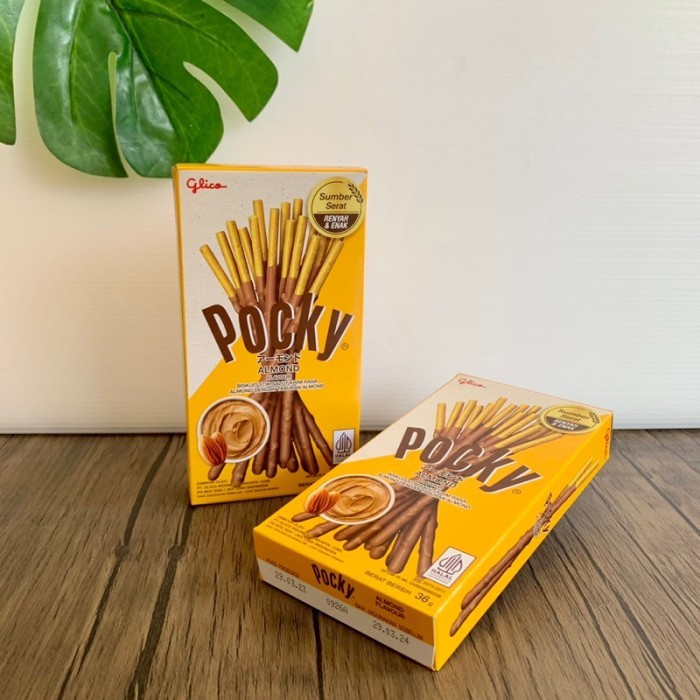 

New Item POCKY ALMOND 36G PER PCS