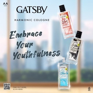 Gatsby Harmonic Cologne Spray 100ml | Parfume Pria | Wewangian Laki-laki