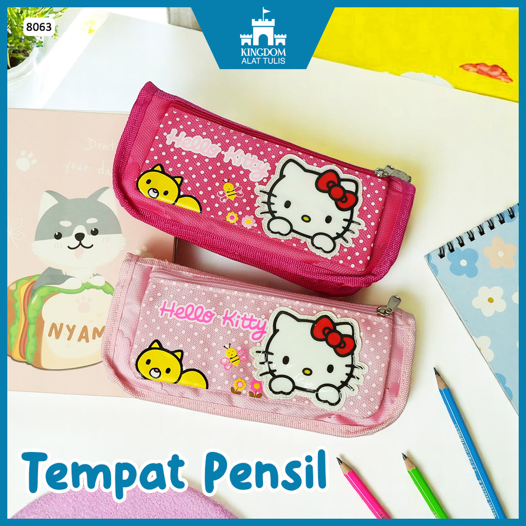

Kotak Pensil Zipper / Kotak Pensil Fancy / Tempat Pensil Motif Anak Hkt 8063