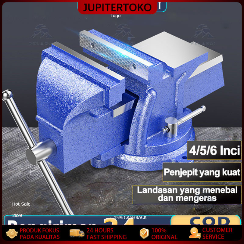 

Catok Clamp 5'' catok paron Ragum Klem Catok Meja Bench Vise Ragum Tanggem Alat Jepit Serbaguna Catok Paron Ragum Besi 5" inch Penahan Penjepit Pemutar 360 Derajat COD Ready StockCatok Clamp 5'' catok paron Ragum Klem Catok Meja Bench Vise Ragum Tanggem A