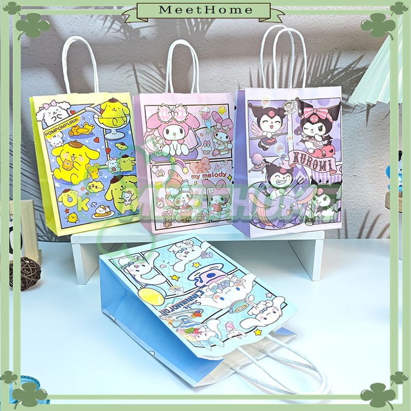 

Paper Bag Kantong Kertas Happy birthday Animasi Goodie Bag Bingkisan Snack Anak Tas Hampers Kado
